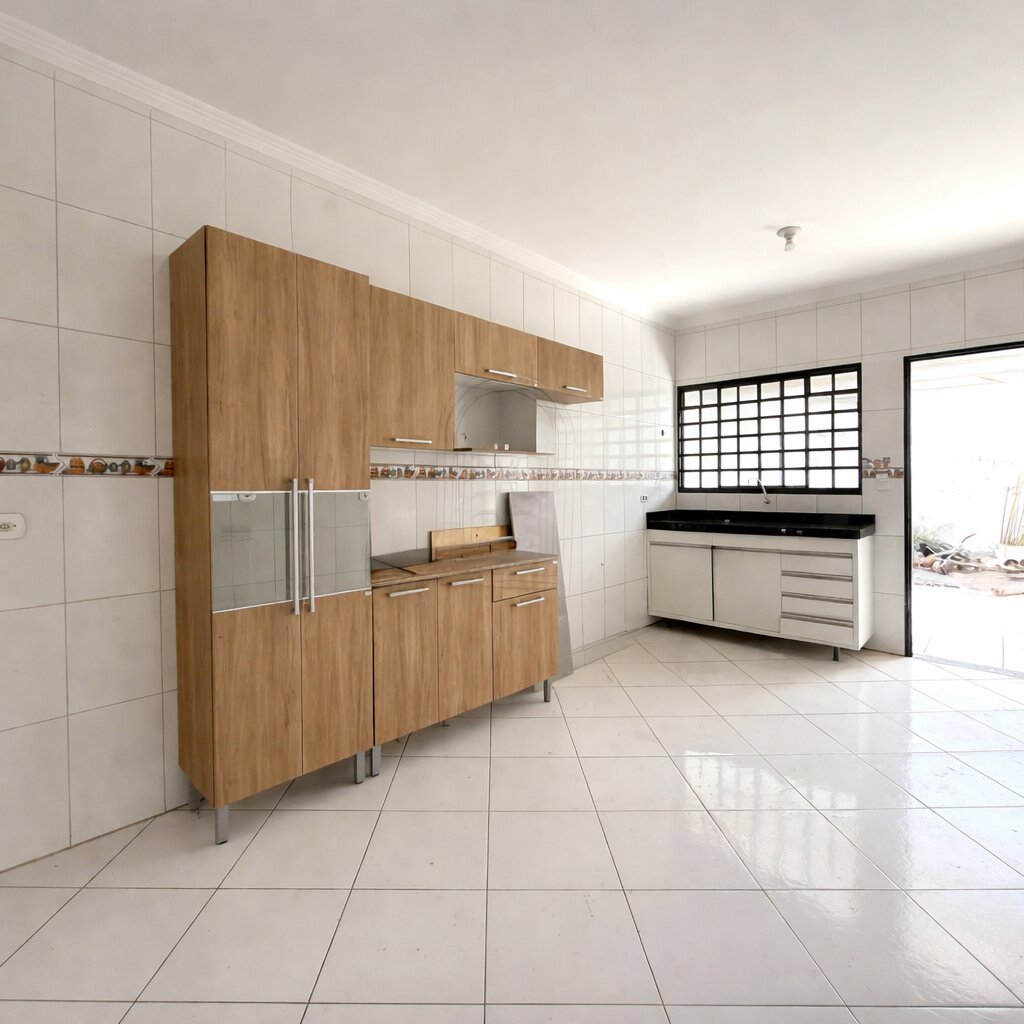 1 Suíte + 2 Dormitórios ! Sua família precisa de mais espaço? Conheça esta casa com suíte, quintal amplo e 2 vagas no Jardim Santa Rosa.