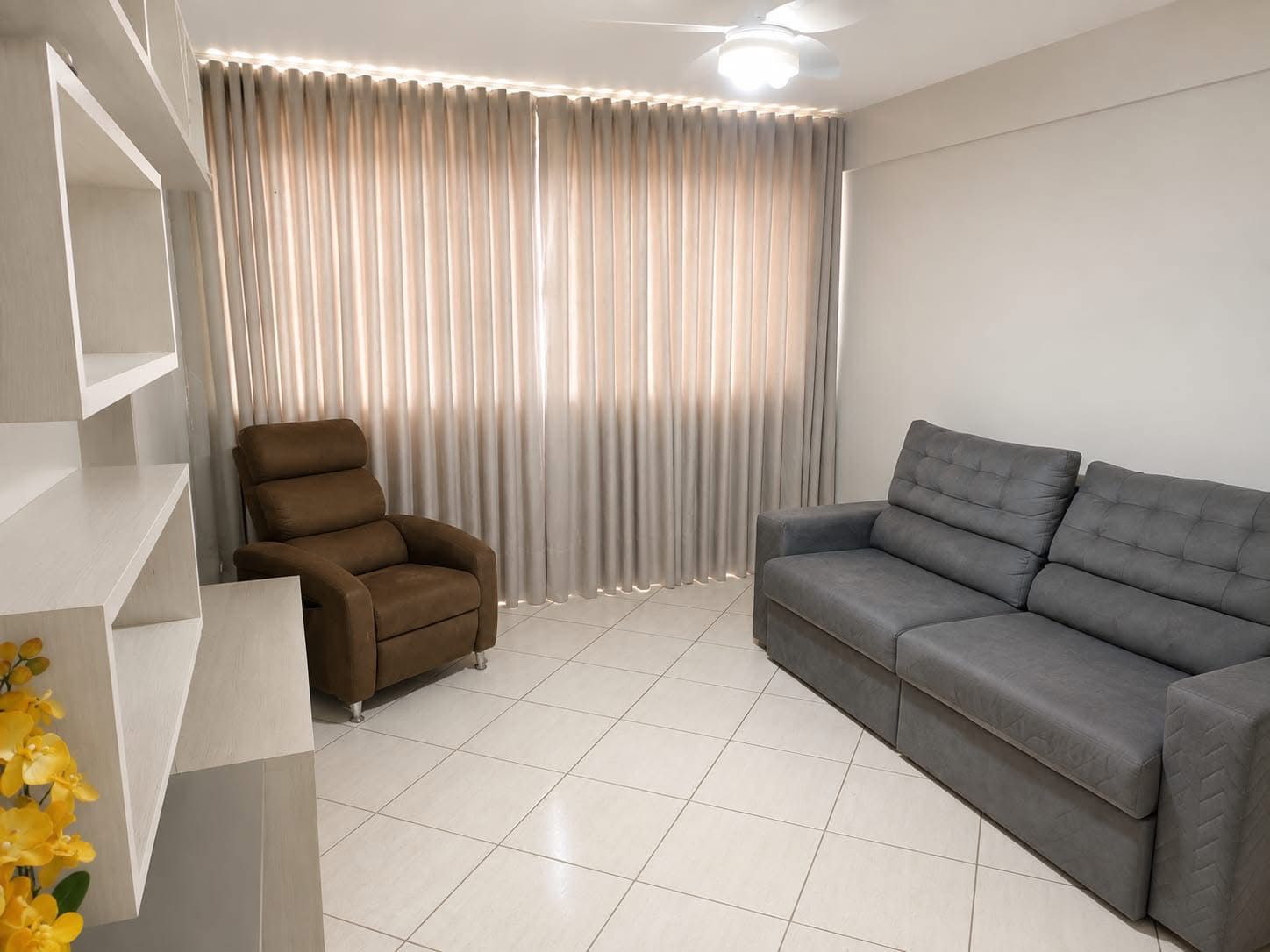 Apartamento Mobiliado para Locação com 3 Quartos no Residencial Vitória Régia – Maringá/PR