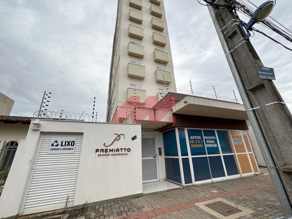 Apartamento com 2 Quartos, 63 m² e 1 Vaga na Zona 05 - Maringá/PR